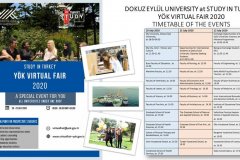 20-21-22 TEMMUZ 2020, STUDY IN TURKEY: YÖK SANAL FUARI 2020